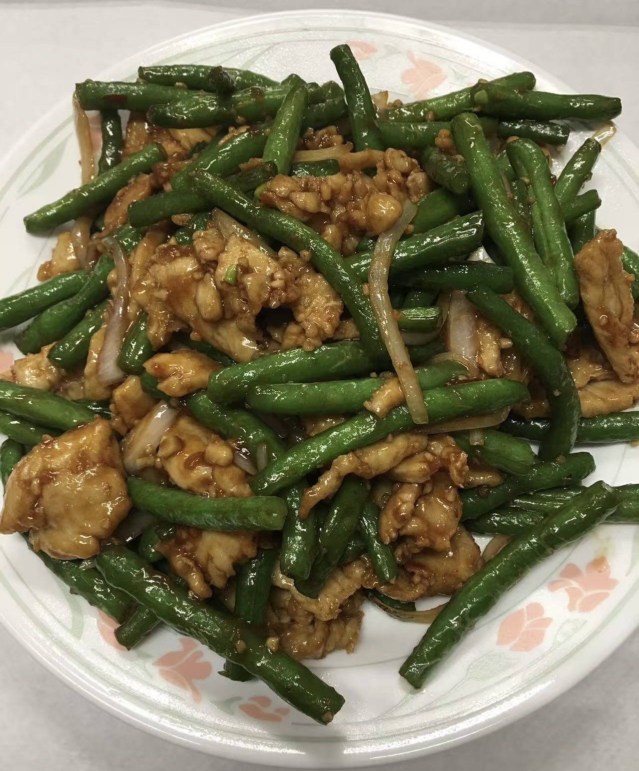 26. String Beans with Chicken