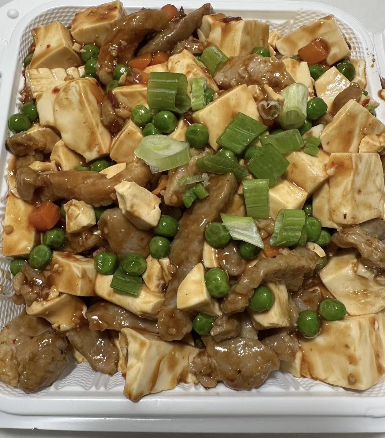 40. Tofu with Meat Sauce