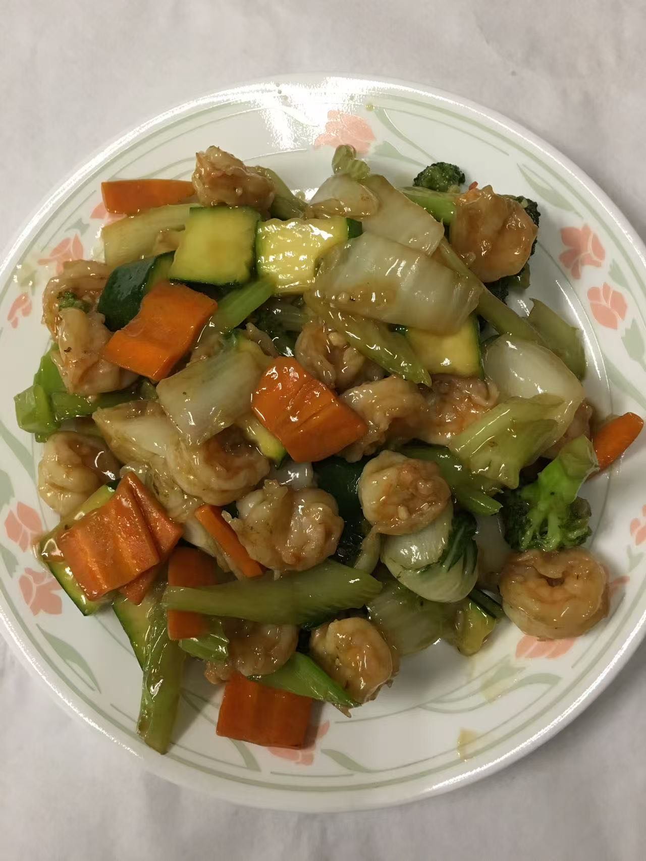 57. Mixed Vegetable Shrimp