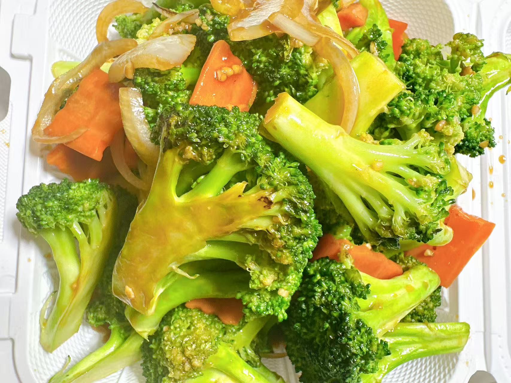 73. Broccoli with Garlic Sauce