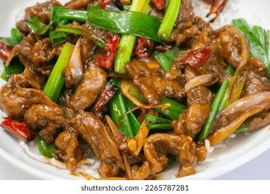 Tofu Mongolian Style