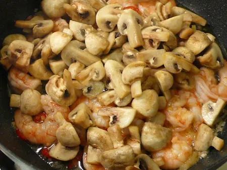 Shrimp Fresh Mushroom