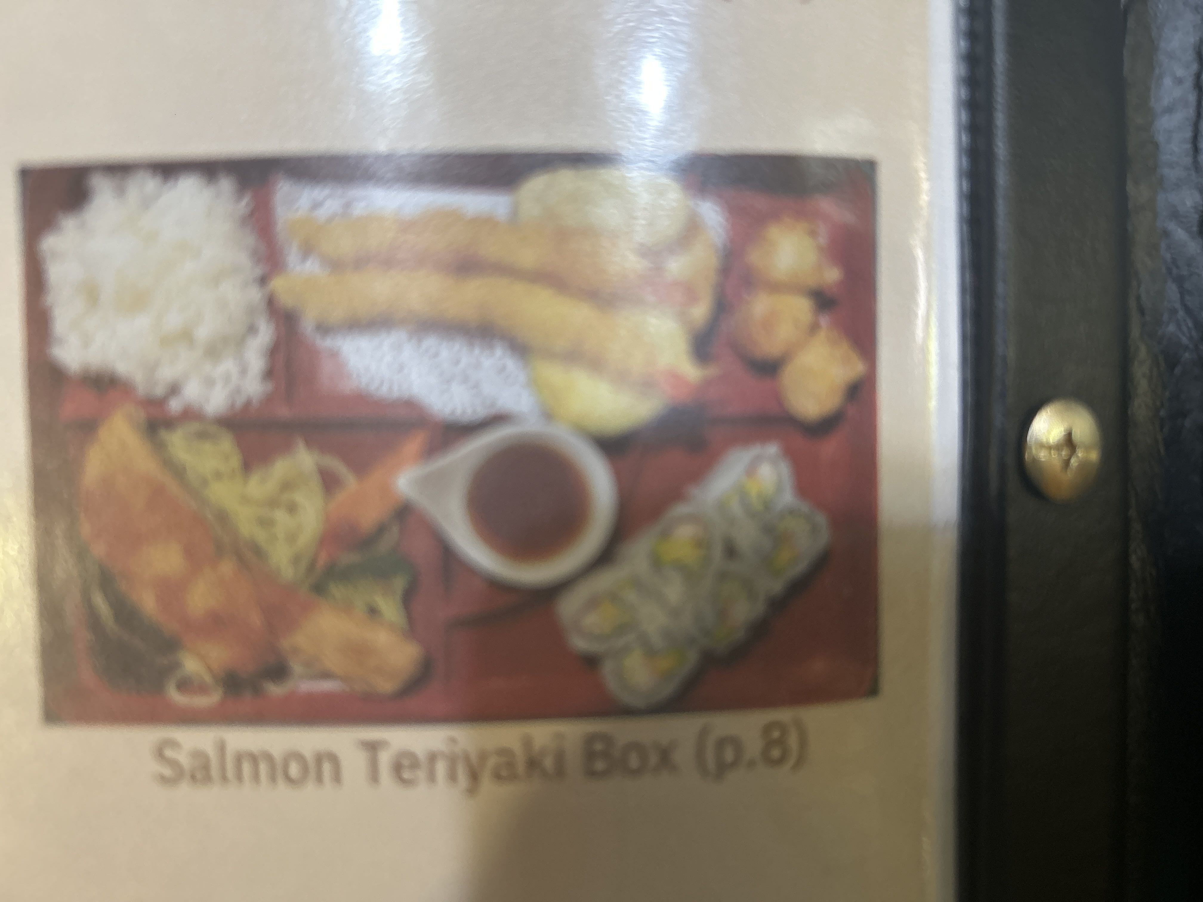 3. Salmon Teriyaki Dinner Box