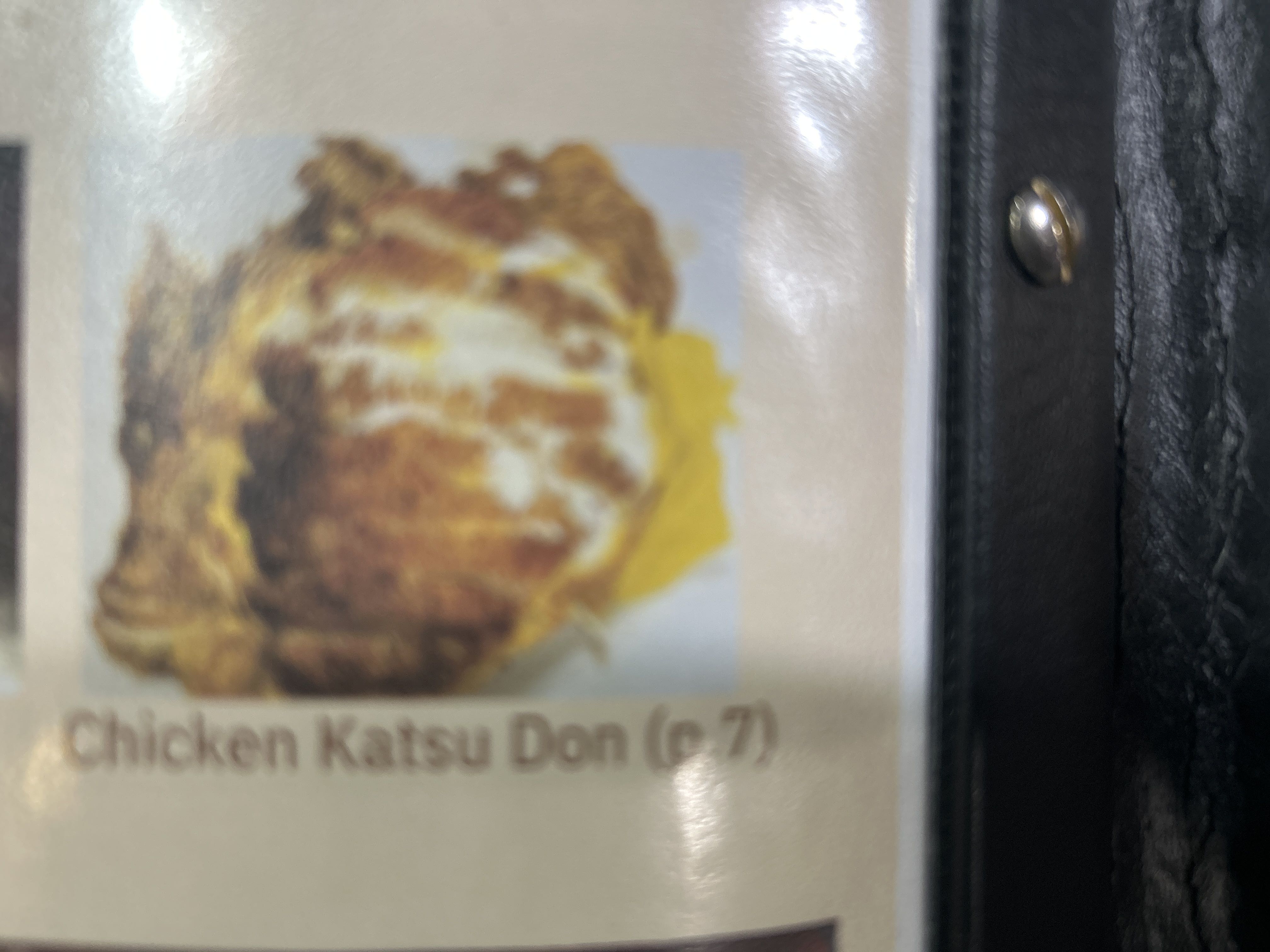 8. Chicken Katsu Don Buri