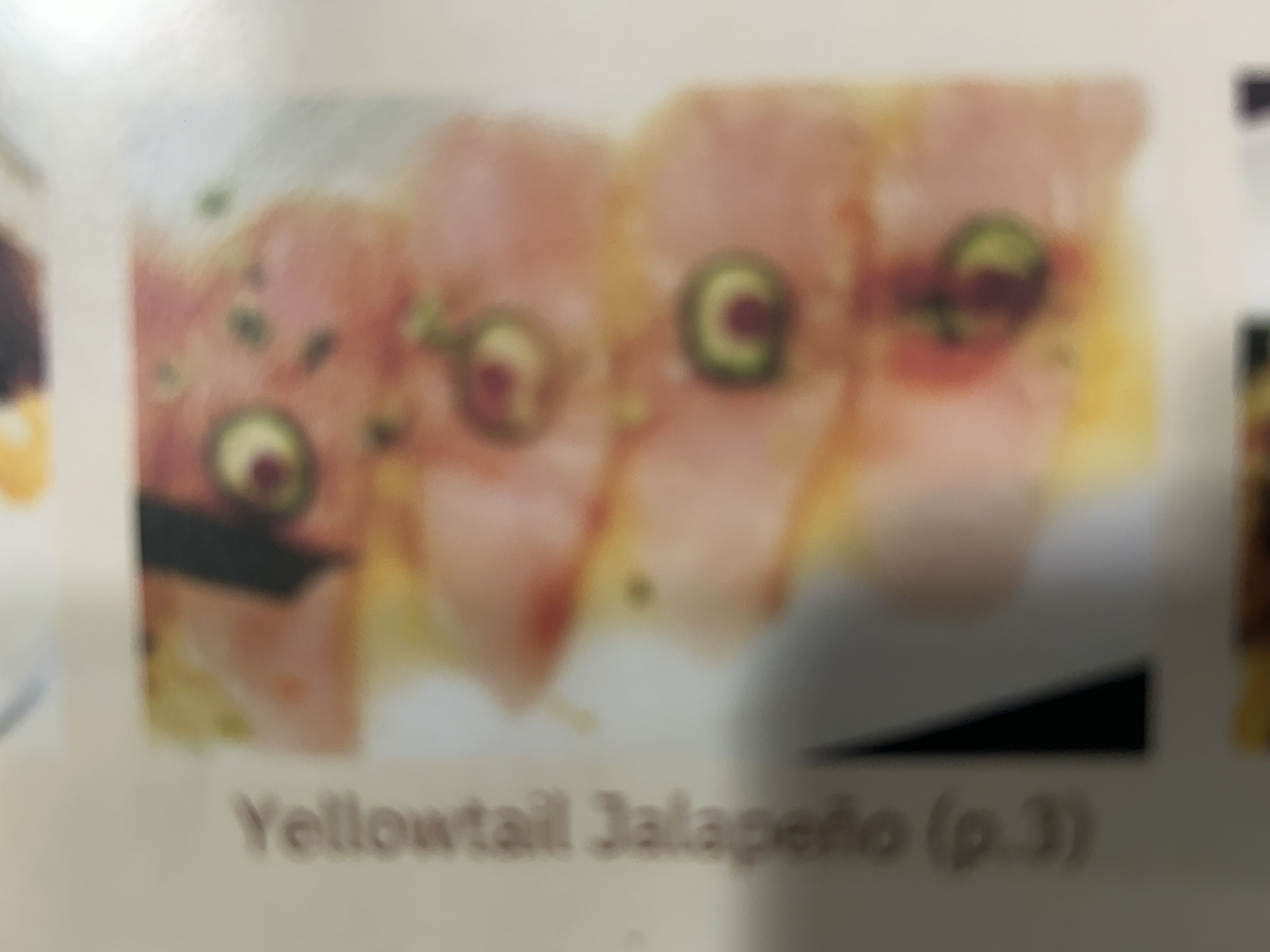 14. Yellowtail Jalapeno