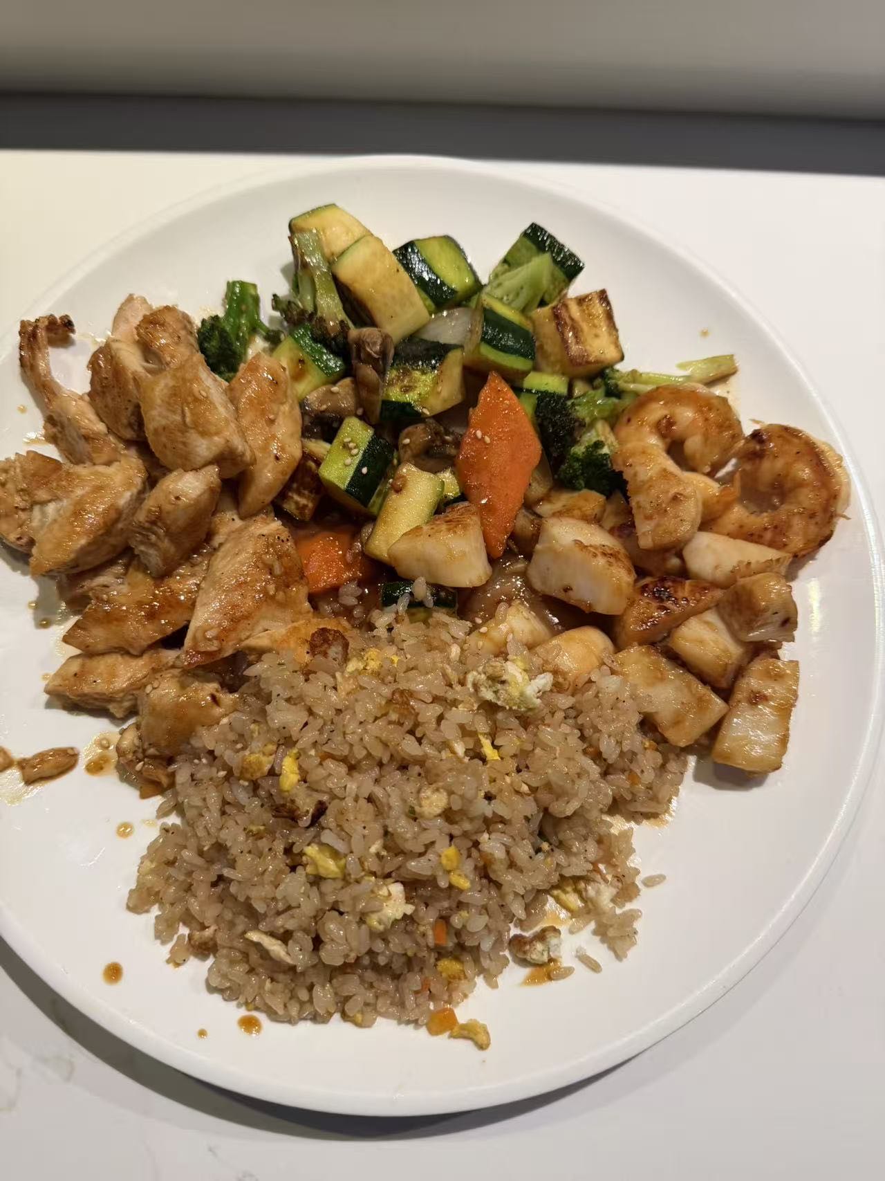 Hibachi Chicken & Scallop Combo
