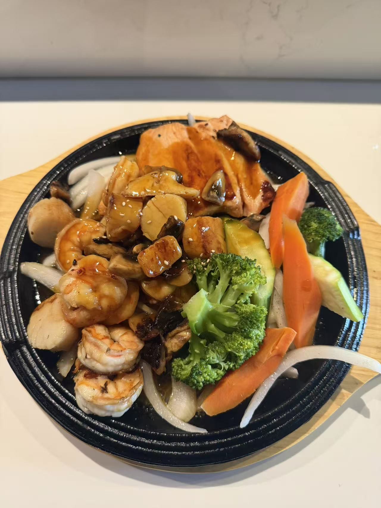 Combination Seafood Teriyaki
