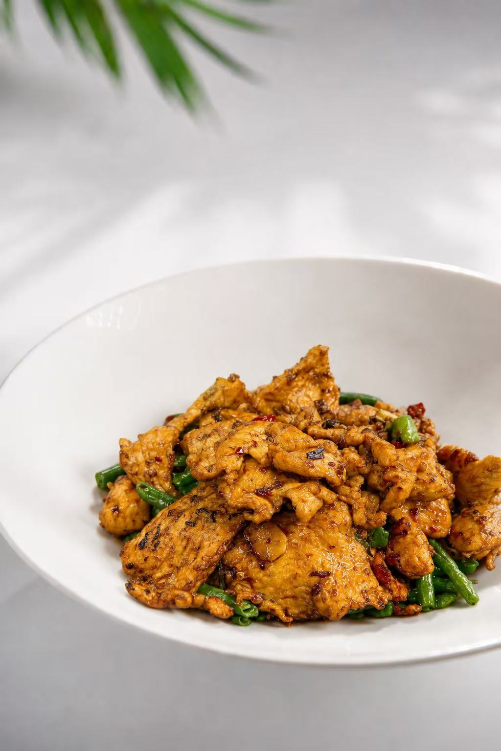 16. Sautee Chicken with String Bean Pepper