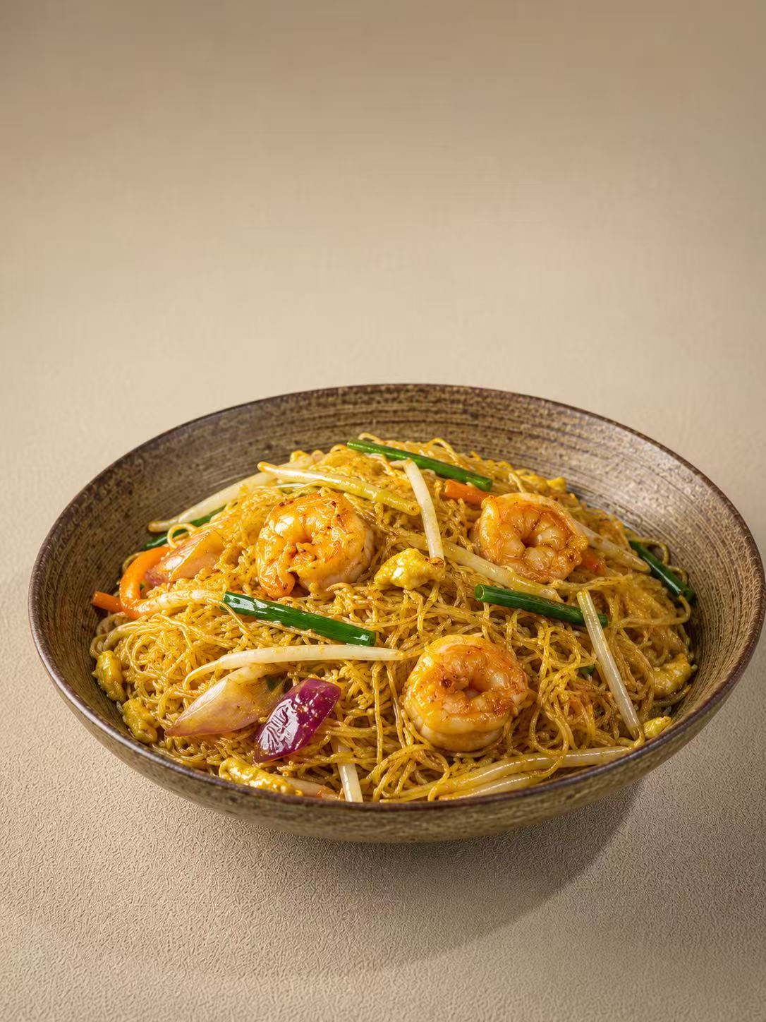 8. Shrimp Singapore Mai Fun