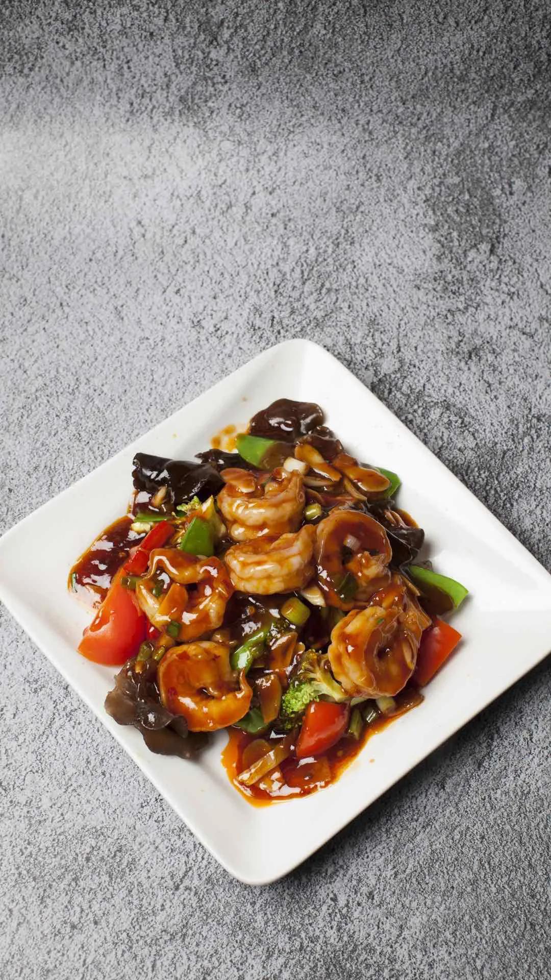 Shrimp w. Garlic Sauce