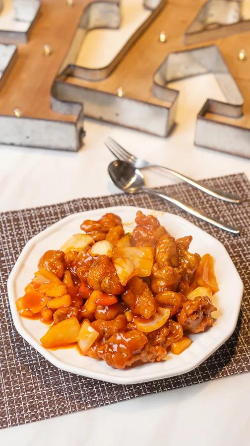 甜酸鸡70. Sweet & Sour Chicken